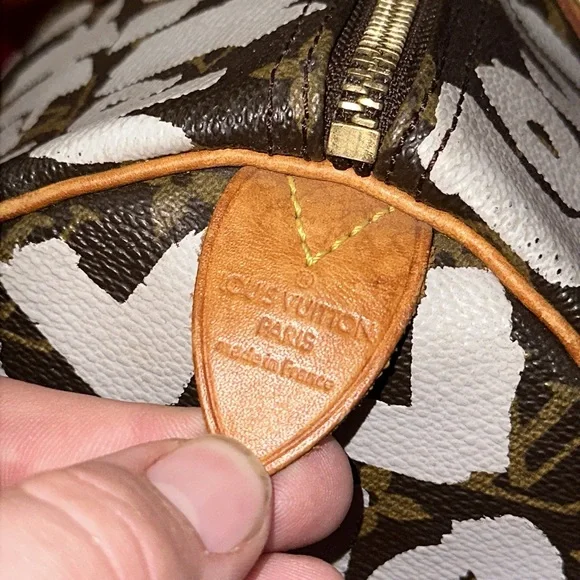 Louis Vuitton Stephen Sprouse speedy 30 Boston satchel silver graffiti - Picture 8 of 16